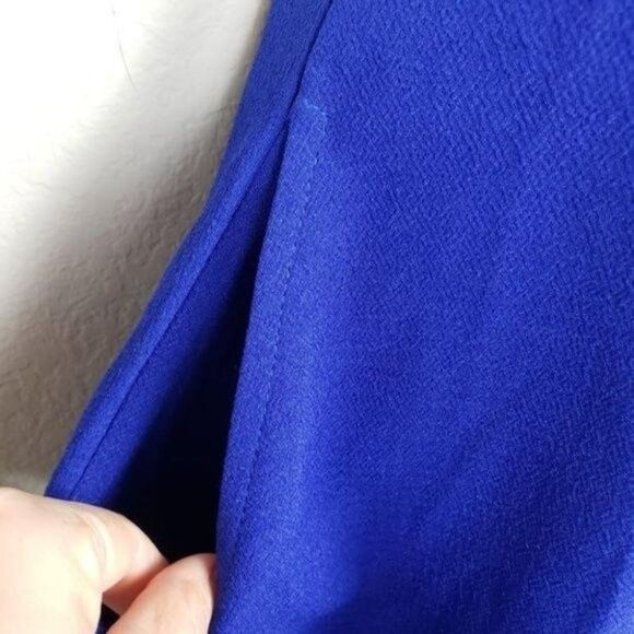 Akira Chicago royal blue halter mini dress size medium - Picture 3 of 14